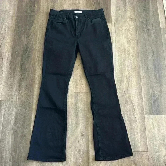 Levi’s Jeans.  Black.  Women’s size 32. High rise bootcut style. - Picture 1 of 7